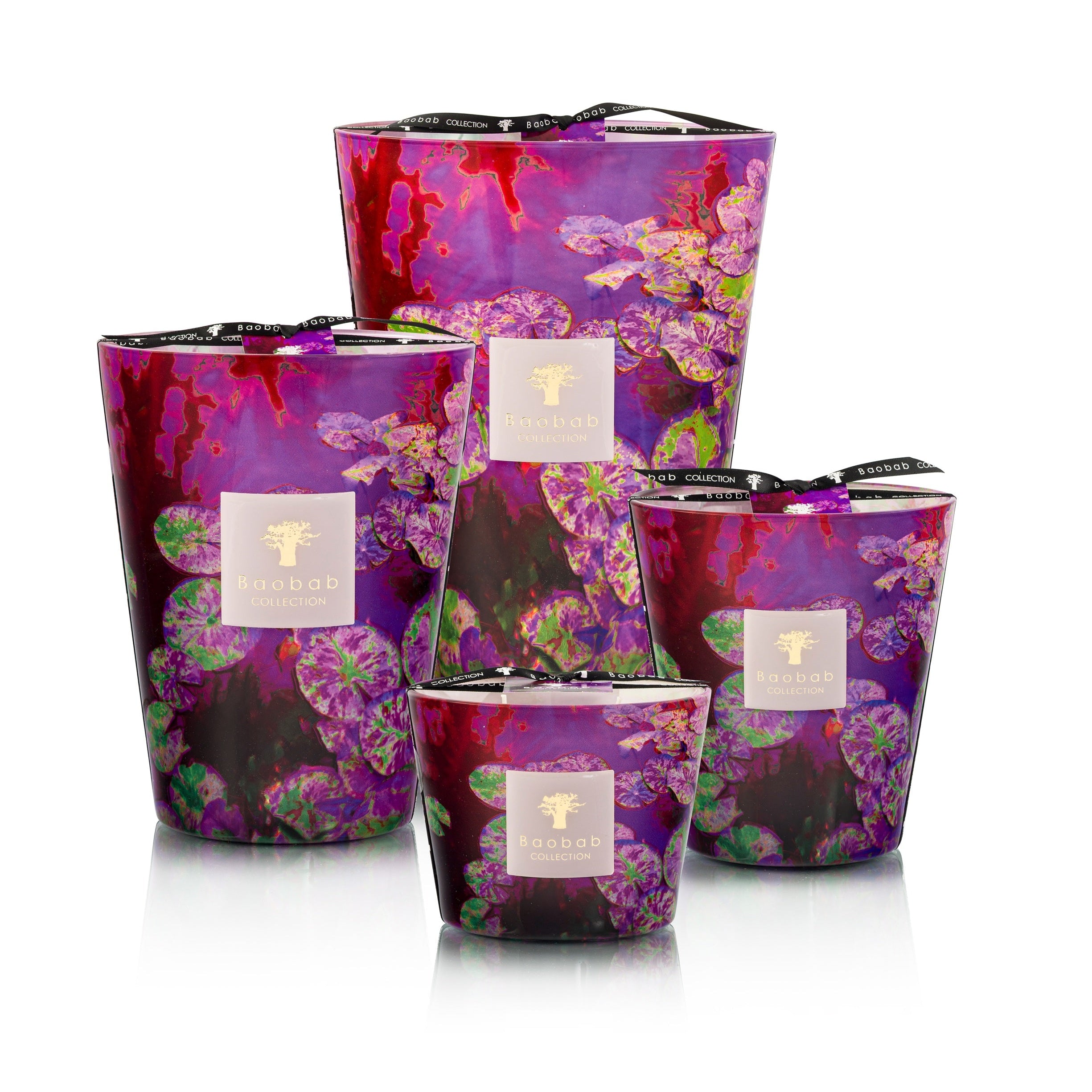 Arty Flowers Water Lily Candle