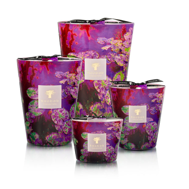 Arty Flowers Water Lily Candle