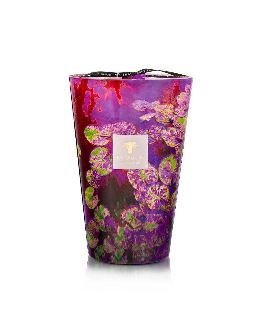 Arty Flowers Water Lily Candle