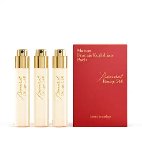 Baccarat Rouge 540 Refills Extrait de Parfum, 3 x 11ml