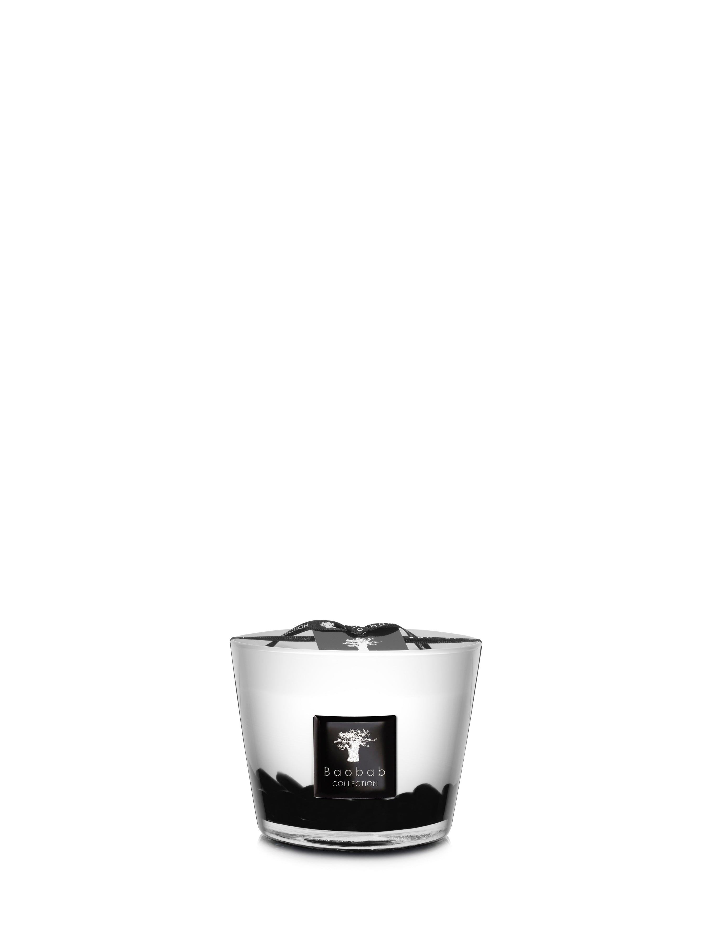 Feathers Black Scented Candle