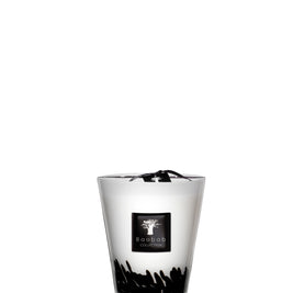 Feathers Black Scented Candle