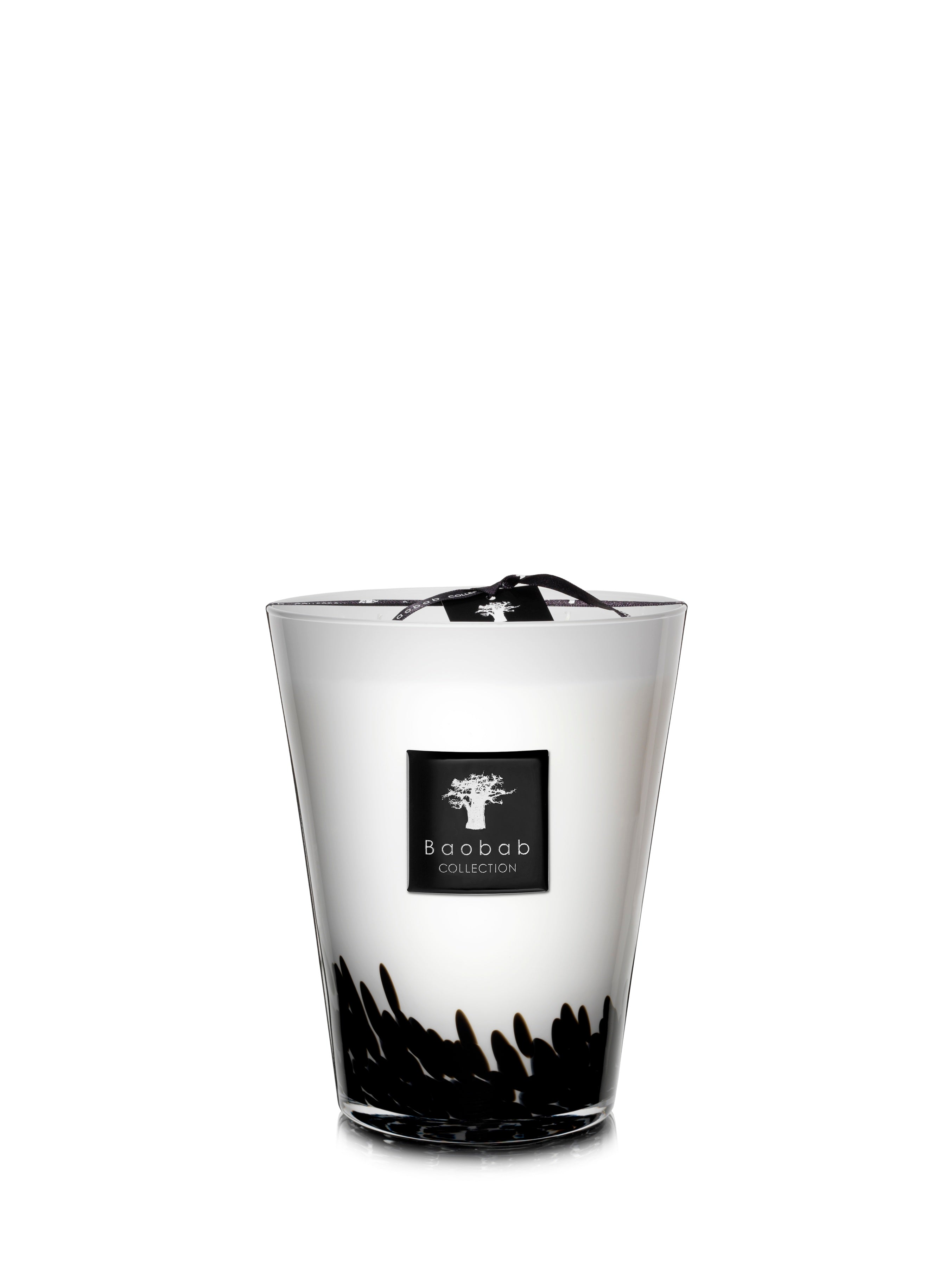 Feathers Black Scented Candle