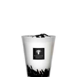 Feathers Black Scented Candle