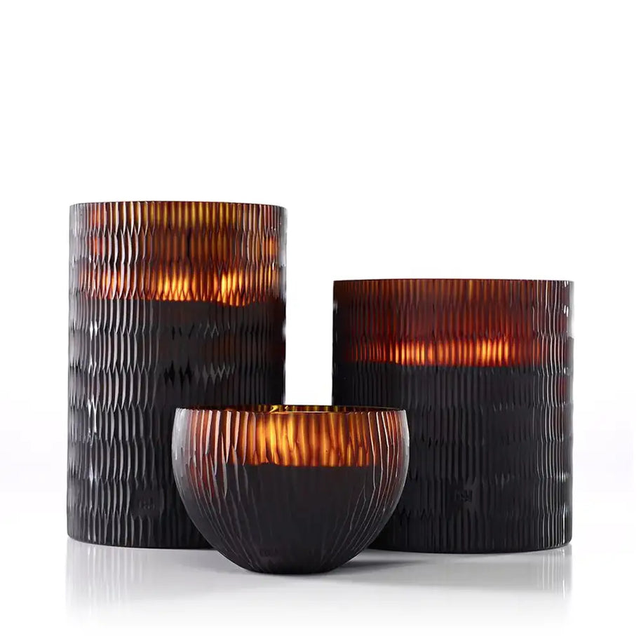 Rhombus Amber Candle, Zanzibar