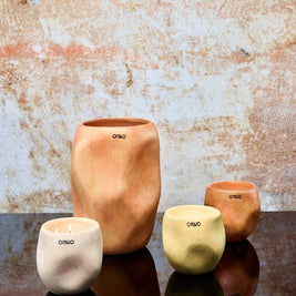 Cape Earth Pink Candle - Sao Tome