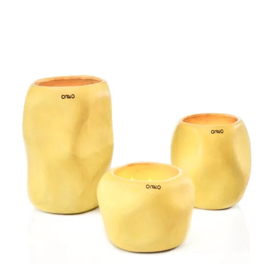 Cape Earth Yellow Candle