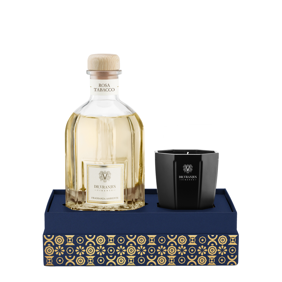 Rosa Tabacco Gift Box, 250ml & 80g