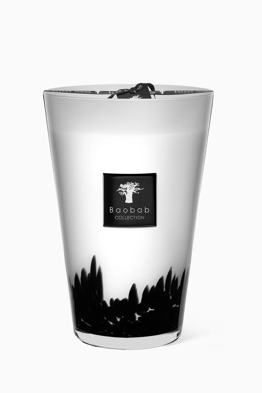 Feathers Black Scented Candle