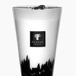 Feathers Black Scented Candle