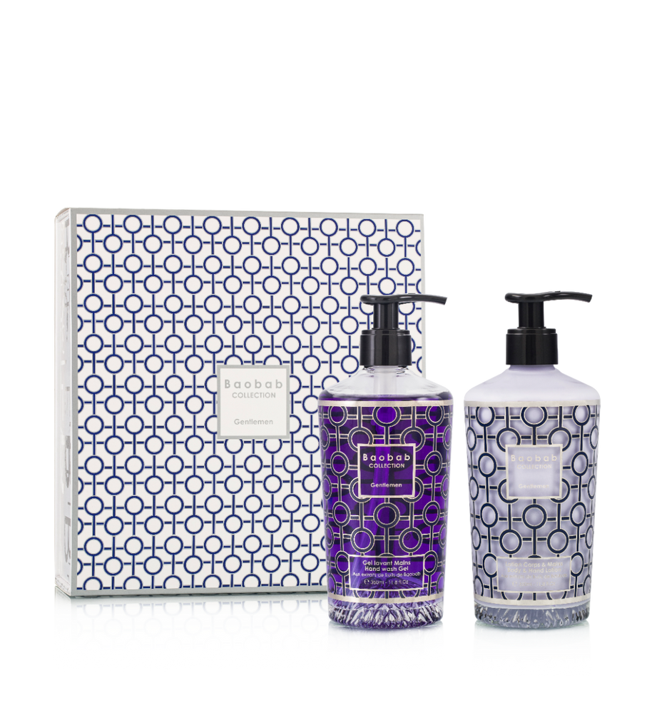 Gift Box Body & Hand Lotion & Hand Wash Gel Gentlemen Home Fragrance