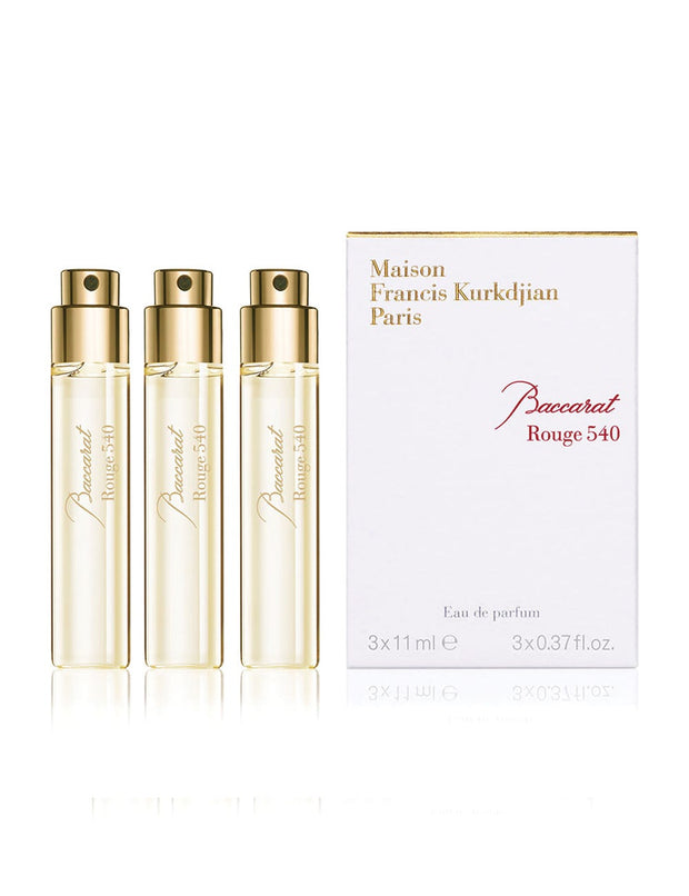 Baccarat Rouge 540 Refills Eau de parfum, 3x11 ml